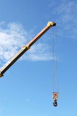 Crane with hook