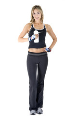 Fototapeta premium healthy fit and happy