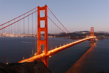 View to Golden Gate Bridge San Francisco / USA - 28483535