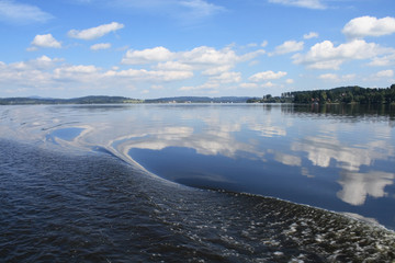 Lipno lake, Czech Republic