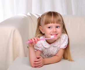 portrait of a young girl