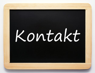 Kontakt - Konzept Tafel