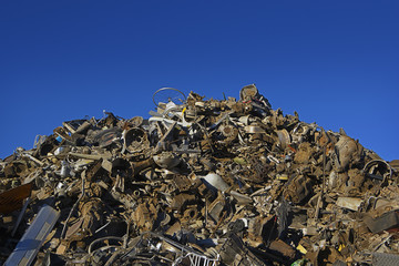 Giant Scrap Metal Mountain