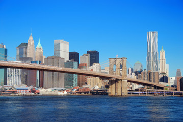 Fototapeta premium Manhattan skyscrapers