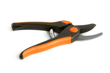 Obraz premium Open garden pruning shears
