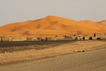 Fototapeta na wymiar Maroko Sahara