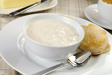 Clam chowder