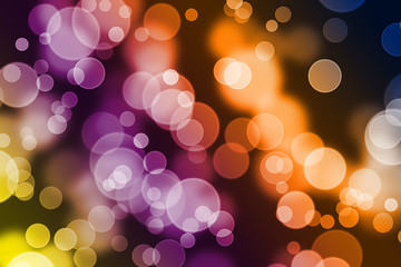 Colorful bokeh texture background