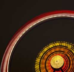 Lichtspiel in der Nacht