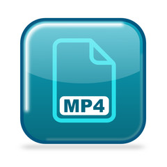 Button MP4 aqua