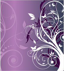 floral abstraction for your design