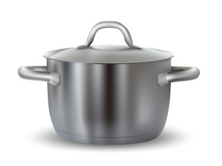 Pan isolated on a white background. Vector Illustration
