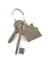 House Keys on White