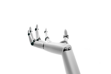 Robotic hand take something