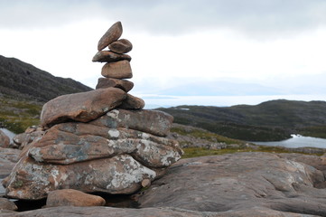 Steinmännchen, Pass of the Cattle, Schottland
