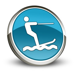 3D Style Icon "Water Skiing"