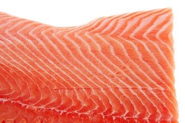 piece of big salmon fillet