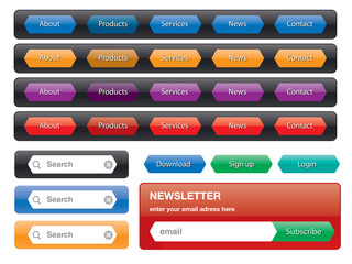 elements for creating websites