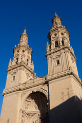 Fototapeta na wymiar Catedral de Logroño, La Rioja, España