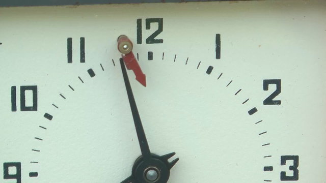 HD 1080 time lapse clip of chess clock.