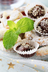 Christmas cookies and sweets