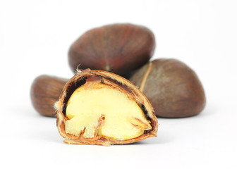 Several chestnuts
