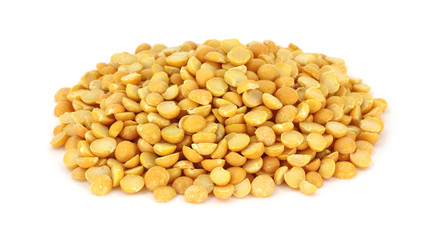 Serving of yellow split peas