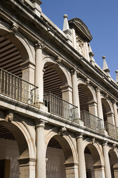 Detail of historic university - Alcalà de Henares