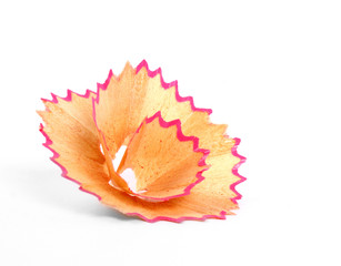 Pencil shavings flower