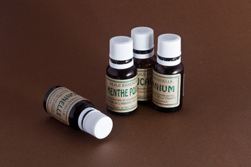 huile essentielle marron