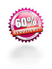 Angebot mit Rabatt 60% günstiger zugreifen button