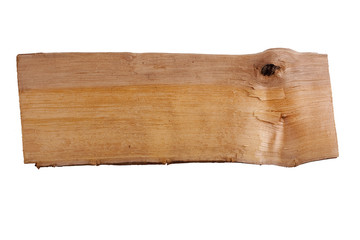 Plank of wood.
