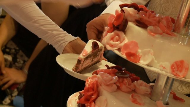Hochzeitstorte + Brautpaar