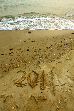 2011 year on sand