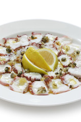 octopus carpaccio