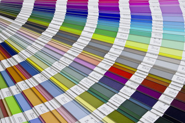 Pantone sample colors catalogue