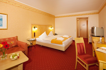 einladendes hotelzimmer