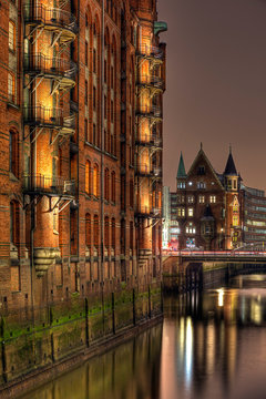 Speicherstadt in Hamburg