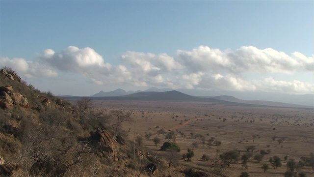 Blick über Afrika