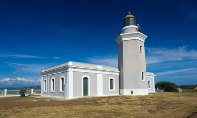 Fototapeta na wymiar Old lighthouse at Cabo Rojo