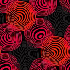 Seamless circle pattern