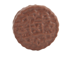 cookies with chocolate glaze