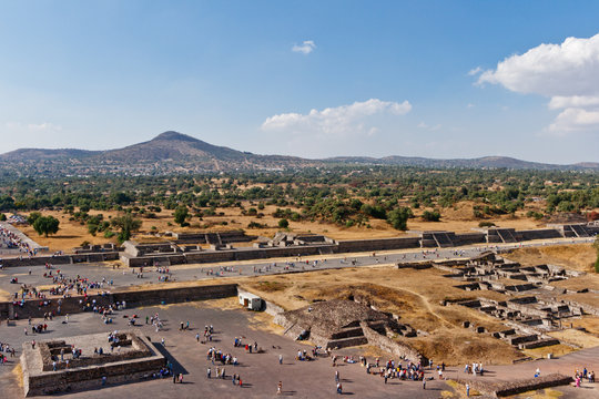 Valley of the Dead. Teotihuacan, Mexico
