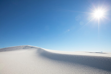 White desert
