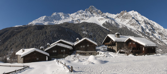 chalet di montagna