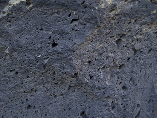 texture of volcanic stone