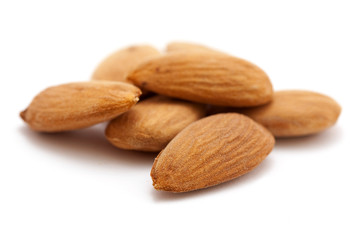 pile of almonds