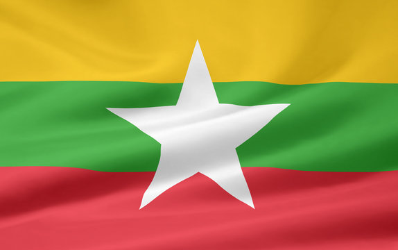 Flagge von Myamar