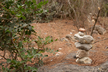 Obraz premium Steinmännchen