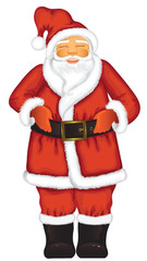 Santa claus isolated